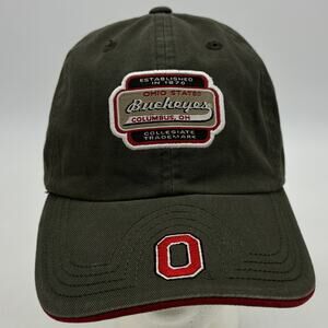 American Needle Ohio State Buckeyes Hat Mens OS Olive Green Adjustable NCAA RARE